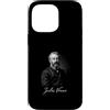 Classic Fiction Author Jules Verne Vinta Custodia per iPhone 14 Pro Max Jules Verne Classic Fantascienza Autore Omaggio