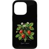 The Botany Bureau Custodia per iPhone 13 Pro Illustrazione della pianta di fragola Fragaria × ananassa