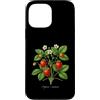The Botany Bureau Custodia per iPhone 13 Pro Max Illustrazione della pianta di fragola Fragaria × ananassa