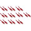 LINK LK6U0025RS10 - cavo rete categoria 6 non schermato utp colore rosso halogenfree mt 0,25 slim confezione da 10 pezzi