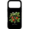 The Botany Bureau Custodia per iPhone 17 Pro Max Illustrazione della pianta di fragola Fragaria × ananassa