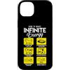 Breakfast Humor And Jam Toast Bread Cat Custodia per iPhone 14 Plus Divertente Scienza Sarcasmo Ipotesi Infinite Energy Loop Cat