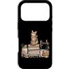 Cute Sewing Cat Funny Quilting Craft Lov Custodia per iPhone 17 Pro Design vintage per amanti del cucito e trapuntatura a forma di gatto
