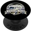 Jimbeels FIELD LINE TEAM Cane Pastore Gregge Conduzione Campo PopSockets PopGrip Adesivo