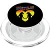 Boldly Colorful Apparel Unicorno Cuore Silhouette Retro Font Grafica PopSockets PopGrip per MagSafe
