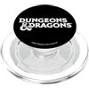 Dungeons & Dragons White Logo PopSockets PopGrip per MagSafe