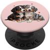 2 Australian Shepherd Mom Gift T Shirts Womens Girls Two Black & Blue Merle Aussie Puppy Dog Lover PopSockets PopGrip Adesivo