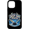Jimbeels Custodia per iPhone 13 Pro Max DEEP END PUCK Hockey Subacqueo Pinne Squadra