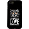 Persian cat cat pet breed animal Male ca Custodia per iPhone SE (2020) / 7/8 Tutto ciò di cui ho bisogno è l'amore dal mio gatto persiano