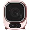 POWHA Mini asciugatrice elettrica Portatile, asciugatrice compatta a Carica Frontale con Vasca in Acciaio Inossidabile, asciugatrice elettrica da 300 W, for Appartamento, dormitorio (Color : Pink)