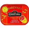 CONNETABLE Connables - Sardine con olio d'oliva vergine extra senza bordi, 115 g