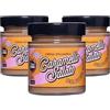 Generico Choco Zero - Crema Proteica Crema Spalmabile Senza Zuccheri Aggiunti, Senza Glutine, Senza Lattosio, Vegano Vasetto da 200 g (3 Pezzi, Caramello Salato)