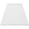 SOLUSTRE Paralume per Lampada da Tavolo e Piantana, Elegante | Facile da Installare e Pulire, Rimovibile, per Casa, Forma Trapezoidale, Struttura in Ferro