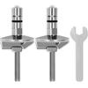 RUNYU 2 cerniere di fissaggio per sedile del WC, M6 × 71,5 mm, in acciaio inox, compatibile con Haro e Luvett