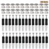 BUYGOO Connettore Eccentrico Raccordi a Camme Ø15mm con Tasselli M6x45mm, Eccentrica Connettore Mobili, Controdadi Camma, Connettore Eccentrico, Cam Attacchi Giunzione Eccentrica Dadi Tasselli (50Set)