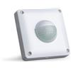 SEBSON Rilevatore di Movimento Esterno IP65 - Montaggio a Parete da Incasso | LED adatto, programmabile - Sensore di Movimento Infrarossi per Luci, Portata 10m/190°