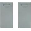 Wandbreite Set di fissaggio autoadesivo per portafoto, supporto per specchi, supporto per Dibond (2x supporto, 200x100mm)