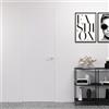 FIP Porte Italiane, Porta Bianca Filo Muro Easy Wall Moderna, con Serratura Magnetica, Installazione Semplice su Muratura o Cartongesso, 80x240 cm, Apertura Sinistra a Spingere e Destra a Tirare
