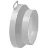 Vent Systems Adattatore riduttore per condotto da 15 cm a 12,5 cm per tubi di ventilazione HVAC, tubo in plastica ABS PVC da 150 a 125 mm