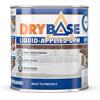 Drybase Guaina Liquida Impermeabile (1 Litro, Bianco) - Pittura Impermeabilizzante a Membrana Contro l'Umidità per Muri, Pareti e Pavimenti Interni