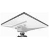SEAVIEW Staffa di montaggio superficiale per antenna Starlink Mini, base fissa con filettatura 1-14, costruzione di grado marino, hardware in acciaio inox, SVRCLMINIFAMSS