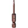 QUARKZMAN Chiave Esagonale a Testa Esagonale Punte Trapano 2mm (H2) Metrico 1/4 Attacco Esagonale 2 (50mm) Lunghezza Acciaio S2 Punte Avvitatori Magnetici di Impatto Cacciavite Bit Grado
