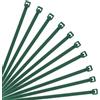 XINGO Fascette fermacavi (confezione da 500), resistenza alla trazione di 18,1 kg, resistenti, autobloccanti, in nylon e plastica, in diverse dimensioni e colori, per interni ed esterni (25,4 cm,