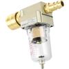 Bohaner Separatore dell'acqua ad aria compressa da 1/4, filtro ad aria compressa con attacco rapido