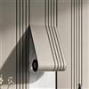 AMIGO Pannelli in intarsio di legno autoadesivi, 1,2 m² - 1 pezzo 300 x 40 x 0,3 cm Pannelli murali 3D effetto legno, soggiorno, ufficio, beige