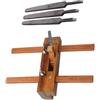 Cloudpower Pialla per scanalature in legno, strumento per falegnameria e lavorazione del legno, lama in acciaio ad alta velocità, pialla lucida per violino, violoncello e chitarra (D)