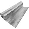 Pilbelles Isolante termico riflettente in alluminio e bolle, 0,5 x 25 m (12,5 m²) | Triplo strato: finestre, radiatori, cassetti persiane, porte, camper, soffitta, uso industriale, abitazioni