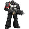 JOYTOY Warhammer 40k Raven Guard Intercettore con Fucile a Bulloni, Pistola a Bulloni e Spada a Catene 1/18 Figura d'Azione da Collezione e Modello da Esposizione