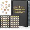VFANDV Raccoglitore Monete, 480 Tasche Album Della Collezione di Monete, Album Della Collezione di Monete, Penny Pocket per Collezionisti Nero