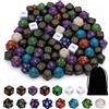 BUOSHUO 68 Piece Dice MTG,Contatori di Dadi,per i Giochi da Tavolo/Carte | Quantità Sufficiente, Altamente Riconoscibile,per i Giochi da Tavolo/Carte