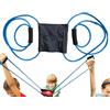 Generico Water Balloon Slingshot - Nylon Foam Latex 1.5m 2.1m T Shirt Style Launcher | Kids Outdoor Beach Party Water Toy, Summer Play Activity Game | for backyard beach camping