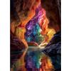 Yunlus Puzzle per adulti 1000 pezzi Impossibile Difficile Difficile Puzzle impegnativo per adulti 1000 pezzi Puzzle Rock Cave Scenery Puzzle Stream Paesaggio Puzzle 1000 pezzi 71,1 x 50,8 cm