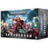 Warhammer Miniature Armageddon 40000 Nuova 11 Edizione in Italiano con Space Marines Blood Angels e Orki box 40k ITA