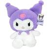 generico PLAY BY PLAY Peluche Morbido compatibile con Kuromi, Viola e Bianco, 30 cm, Stile Hello Kitty, Fluffy