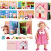 AYSOW 3D feltro Quiet Book Libro Sensoriale Montessori per Bambini 1-6 Anni