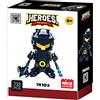 Nice Mattoncini Nice Group Mattoncini, Eroe Robot Ninja, 234 pezzi - cod 78102