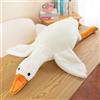 KATIMI 90 cm, anatra d'oca grande, peluche XXL, per ufficio, casa, viaggi, stanza, cuscino, regalo per amici