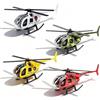 CRTLNYH 4 PCS Elicotteri, mini aeroplano, modello di aereo elicottero in lega pressofuso, Per Adatto a Regali Di Compleanno Per Torta decorazione- ornamento, 8.7 * 2.6 * 3.8CM