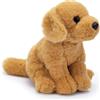 Zappi Co Palm Pups Golden Retriever Peluche (15 cm) - Golden Retriever - Morbido, Coccoloso, Riciclato - Compagno di Coccole Preferito della Famiglia