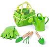 Bigjigs Toys Borsa da Giardinaggio Multitasche Piccola con Attrezzi