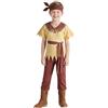 DiULi Costume di Cavernicolo, Costume delle Caverne e Accessori, Costume Selvaggio, Costume Primitivo Bambini per Halloween Carnevale Festa, 130