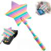 FURONGHUAK Bacchetta Magica Carta di Credito Bacchetta Magica Porta Carte di Credito 3D Stella Arcobaleno per Pagamenti Contactless Arc-en-Ciel Arcobaleno