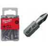 Milwaukee Punta PZ1 x25mm - 25uds - S/Driving Bit PZ 1 x 25mm - 25pcs