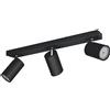 Signify GmbH Philips myliving Spot Kosipo, 3 fiamme, nero