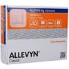 Smith & nephew srl Allevyn Adhesive AG 7,5 x 7,5 cm | Medicazione Idrocellulare Sterile con Argento 10 Pezzi