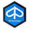 RMS Stemma «Piaggio» A Cascata Esagonale Ecc. In Alluminio, Autoadesivo 25 X 30 Mm Per Vespa 50/Et3 Ecc.
